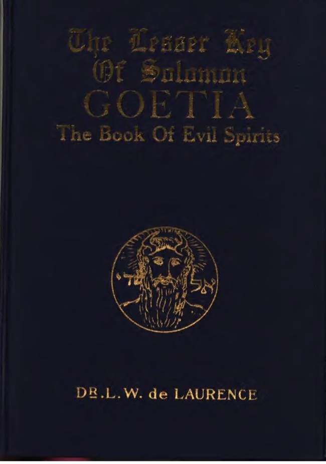 The Lesser Key of Solomon cover