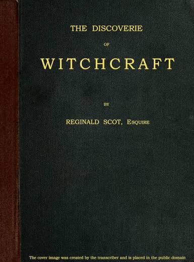 The discoverie of Witchcraft cover
