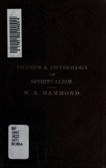 The physics and physiology of spiritualism cover