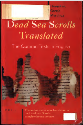Dead Sea Scrolls cover
