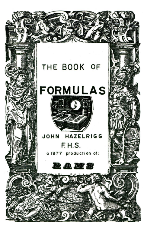 The Book of Formulas cover